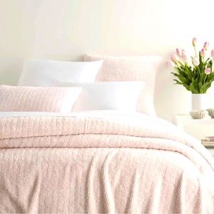 Pine Cone Hill~Lola~pink~Candlewick~KING Coverlet~NWT~HARD TO FIND~MSRP …